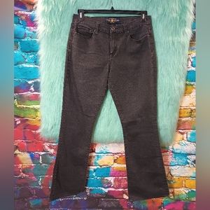 Lucky Brand Black Sophia Bootcut Denim Jeans Size 12/31